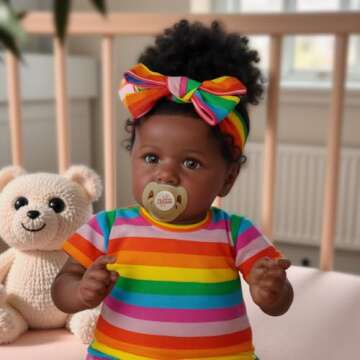 Lifelike JIZHI Reborn Baby Doll for Kids age 3+