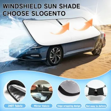 SLOGENTO Sun Shade for 2023-2026 Toyota Prius