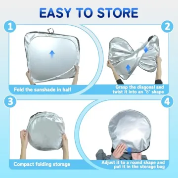 SLOGENTO Sun Shade for 2023-2026 Toyota Prius