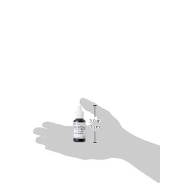 Ranger Archival Pad Reinker .5oz Jet Black Ink for Crafters