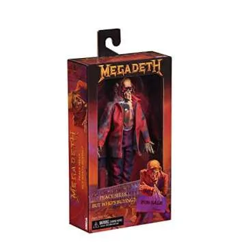 Shop NECA Megadeth 8" Vic Rattlehead Action Figure