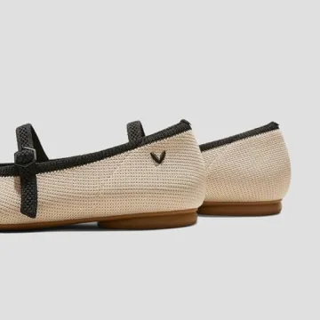 VIVAIA Women’s Stylish Tamia Almond-Toe Mary-Jane Flats