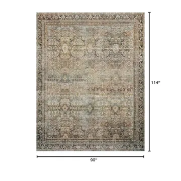 Loloi Layla Vintage Rug Soft Durable Easy Clean Moroccan Boho