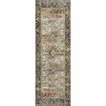 Loloi Layla Vintage Rug Soft Durable Easy Clean Moroccan Boho