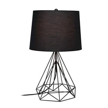 Elegant Modern Black Table Lamp for Home Decor