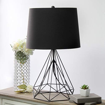 Elegant Modern Black Table Lamp for Home Decor