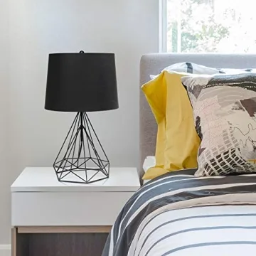 Elegant Modern Black Table Lamp for Home Decor