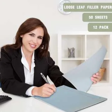 PerKoop 600 Sheets Colored Loose Leaf Paper for All Ages