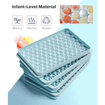 Dclobtop Ice Cube Tray for Freezer and Cocktails