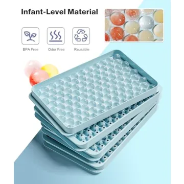 Dclobtop Ice Cube Tray for Freezer and Cocktails