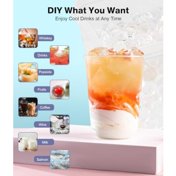 Dclobtop Ice Cube Tray for Freezer and Cocktails