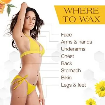 GiGi Waxing Strips for Hair Waxing/Hair Removal, Natural Muslin 20 Strips, and Wax Applicator 10 pcs, Combo