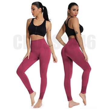 CROSS1946 Women's Yoga Leggings: Stylish and Functional