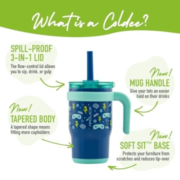 REDUCE Coldee Kids Tumbler - Insulated and Spill-Proof