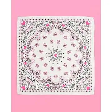 Pink Rodeo Bride Bandana for Bachelorette Party Fun