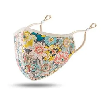 Fashionable Floral Face Cover Mask for Women