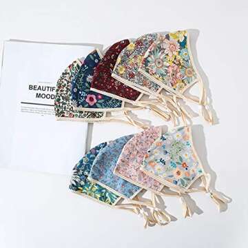 Fashionable Floral Face Cover Mask for Women