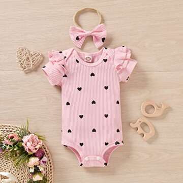 Stylish Aalizzwell Baby Girls Heart Outfit for All Occasions
