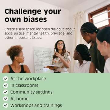 Actually Curious The Human Rights Edition! Adult & Close Friends Critical Thinking Deep Conversation Cards - Ultimate Team Building Games for Work Adults, Question Cards