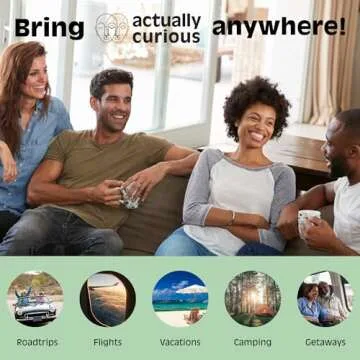 Actually Curious The Human Rights Edition! Adult & Close Friends Critical Thinking Deep Conversation Cards - Ultimate Team Building Games for Work Adults, Question Cards