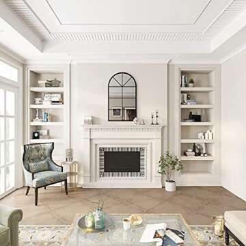 Stylish Arched Window Mirror for Home Decor