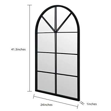 Stylish Arched Window Mirror for Home Decor