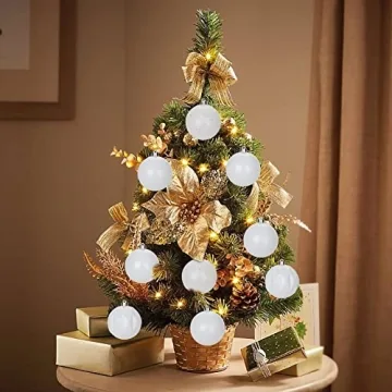Shatterproof 12PCS Christmas Ball Ornaments for Trees
