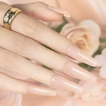 RARJSM Apricot Nude Gel Polish for Long-Lasting Nails