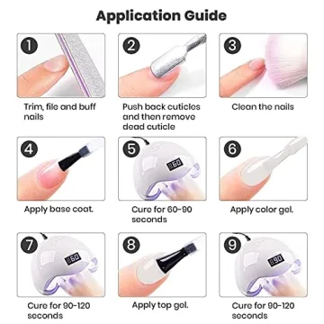 RARJSM Apricot Nude Gel Polish for Long-Lasting Nails