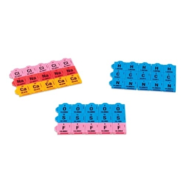 hand2mind Periodic Table Tiles for Kids 10-13