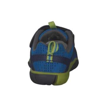 KEEN Kids' Chandler CNX Comfortable Sneakers, Brilliant Blue/Blue Depths, 8 Little Kid