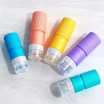 19 Pack Silicone Travel Bottles Set for Toiletries