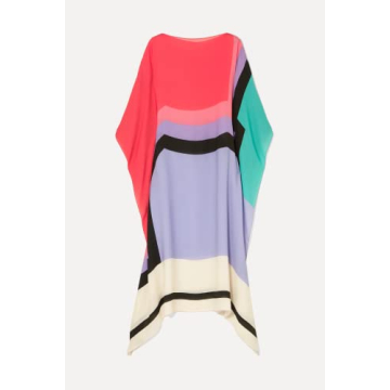 FIDROX Floral Long Kaftan Kimono Maxi Dress Plus Size Caftan Gown Nightdress Kimono for Women Party Wear Calf Length Women. (Black & Gray)