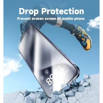 MAGIC JOHN Tempered Glass Screen Protector for iPhone 15 Pro