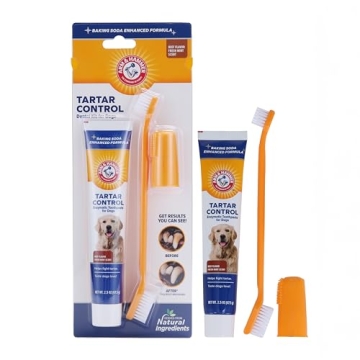 Effective Arm & Hammer Pet Tartar Control Kit for Dogs