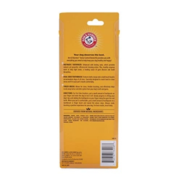 Effective Arm & Hammer Pet Tartar Control Kit for Dogs