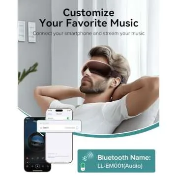 llano Eye Massager with Heat - Relaxation Gift for All