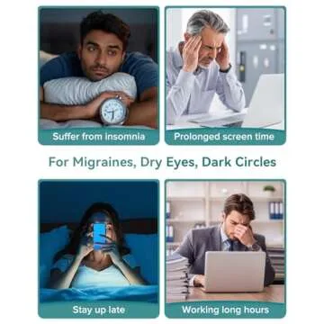 llano Eye Massager with Heat - Relaxation Gift for All