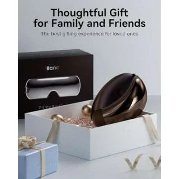llano Eye Massager with Heat - Relaxation Gift for All