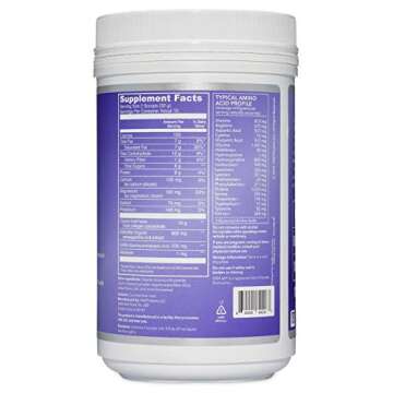 Vital Proteins Blueberry Moon Milk Collagen Latte Supplement, Melatonin, GABA, and Magnesium for Restful Sleep** - 11.5oz