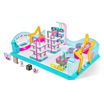 Mini Brands 5 Surprise Toy Mini Toy Shop Playset by ZURU (Series 2) Exclusive and Mystery Collectibles