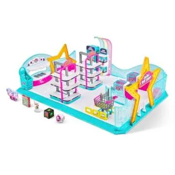 Mini Brands 5 Surprise Toy Mini Toy Shop Playset by ZURU (Series 2) Exclusive and Mystery Collectibles