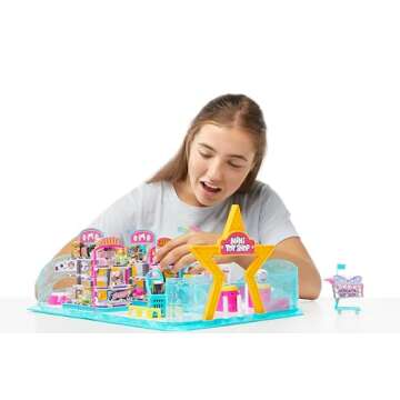 Mini Brands 5 Surprise Toy Mini Toy Shop Playset by ZURU (Series 2) Exclusive and Mystery Collectibles