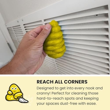 Lemon Scented Cleaning Gel for Car & Home Details