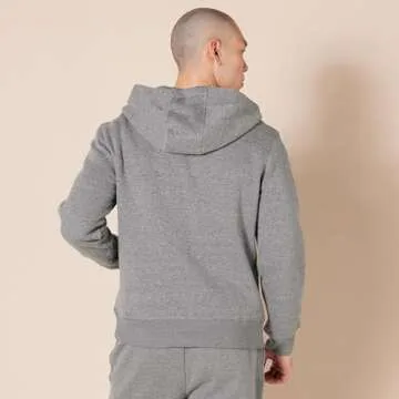 Amazon Essentials Men's Full-Zip Fleece Hoodie in Grey
