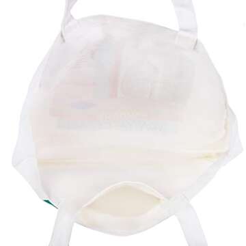 kate spade new york Canvas Tote Bag for Women, Cute Tote Bag for Teacher, Canvas Beach Bag, Book Tote with Pocket, Bookshelf