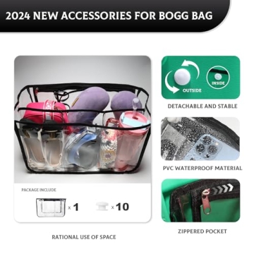 Durable Waterproof Beach Bag Organizer for Bogg Bag X Large