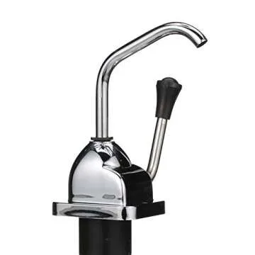 Valterra - RP800 Rocket Hand Pump for RV, Camper Holding Tank Faucet Pump - Chrome