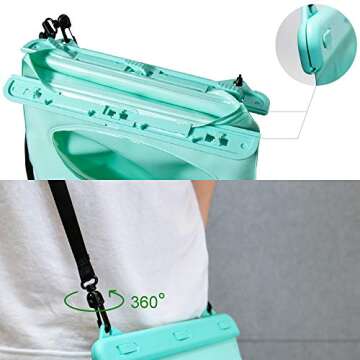 LAQ DESIGN Waterproof Storage Bag for All Your Adventures