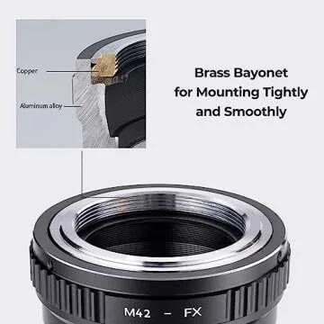 K&F Concept M42 Lens Adapter for Fujifilm X Cameras